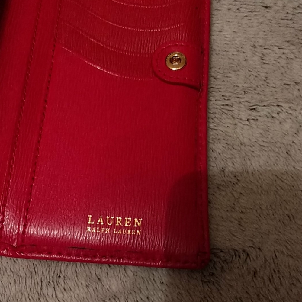 Authentic Ralph Ralph Lauren red vinyl - Picture 7 of 12